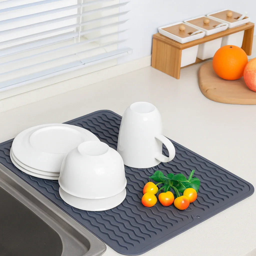 Modern Flow Dish Mat