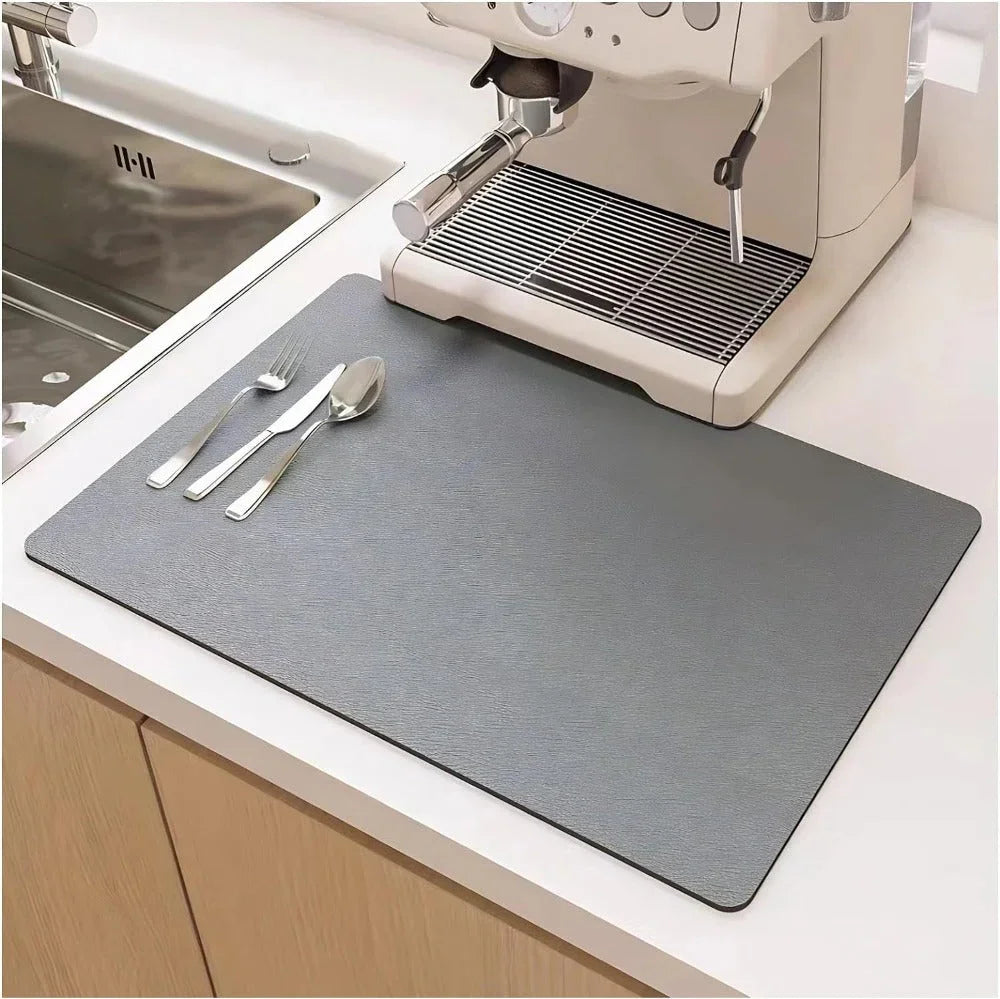 Soft Dish Mat Water-Absorbing