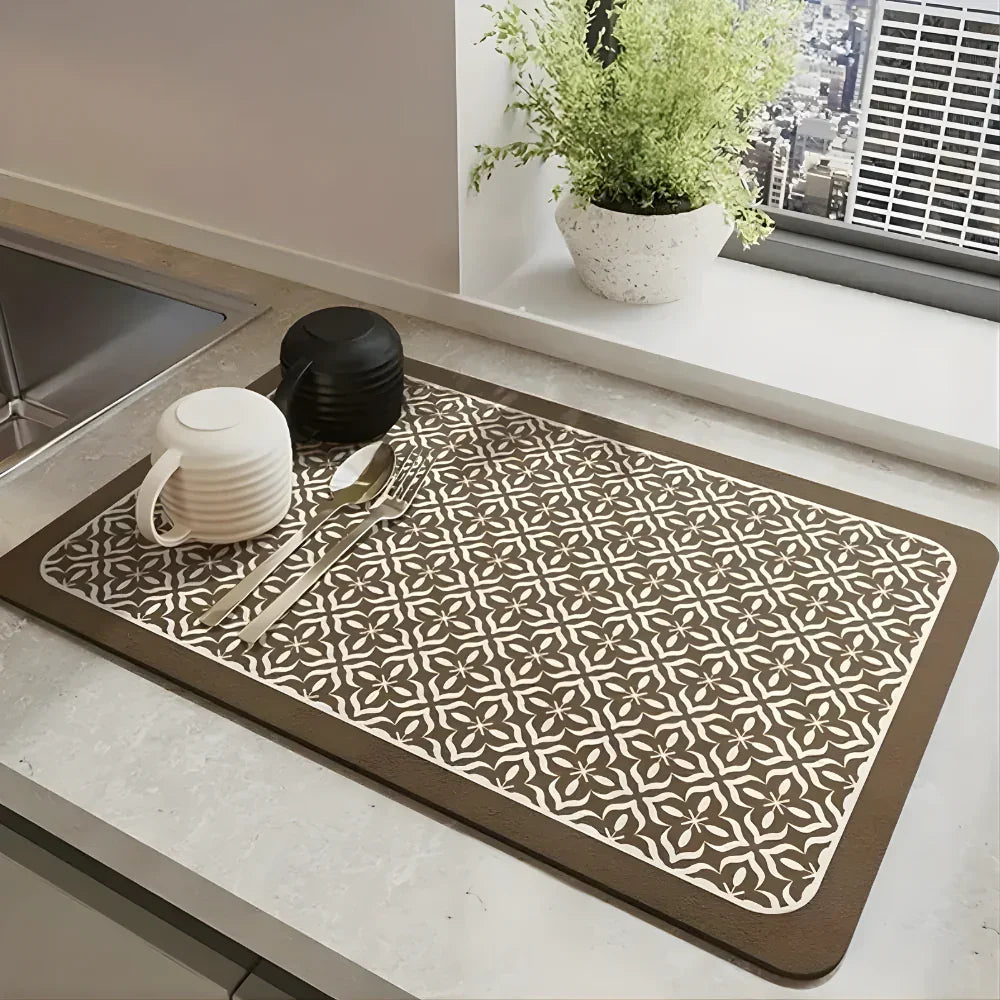 QuickDry Dish Mat