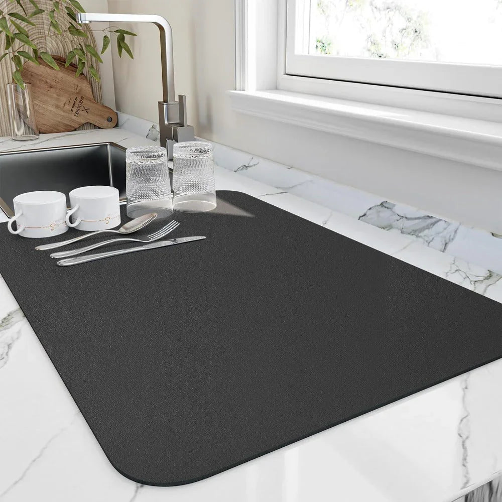 Soft Dish Mat Water-Absorbing